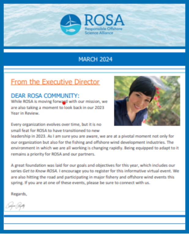Find out what you will learn in ROSA's upcoming Get to Know ROSA webinar and take a look back at our accomplishments in 2023.